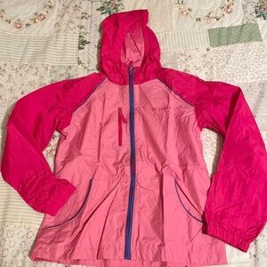 Columbia Girls Rain Jacket Large 14/16